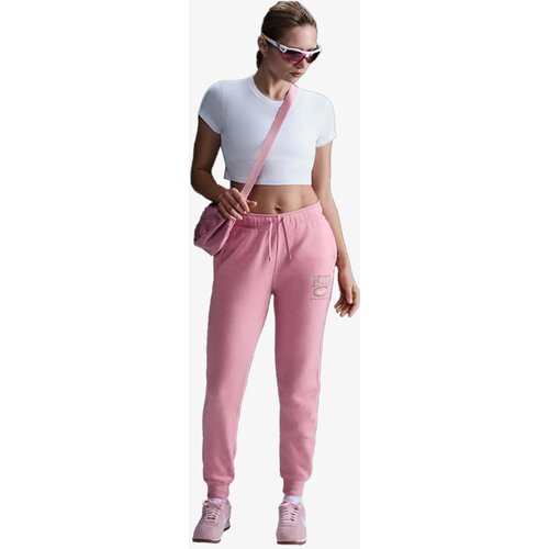 Nike Donji deo trenerke W NSW CLUB FLC MR GFX STD PANT Slike