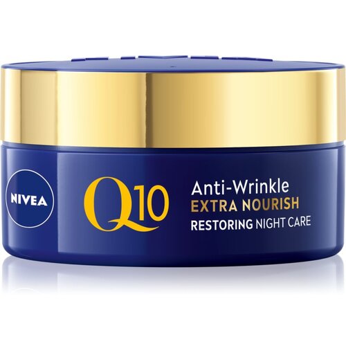 Nivea Q10 Power hranilna nočna krema proti gubam 50 ml Slike