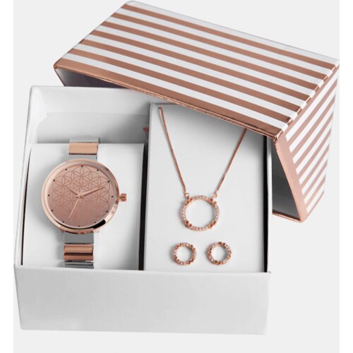 Excellanc Ženski komplet Circles Rose Gold Slike