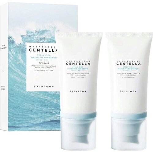 SKIN1004 Madagascar Centella Hyalu-Cica Water-Fit Sun Serum, SPF 50 - 2 x 50ml Cene