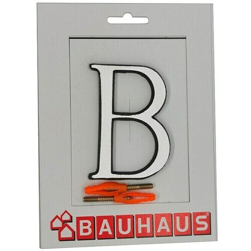 Kućni broj B (Visina: 80 mm, Srebrne boje, Aluminij) Cijene
