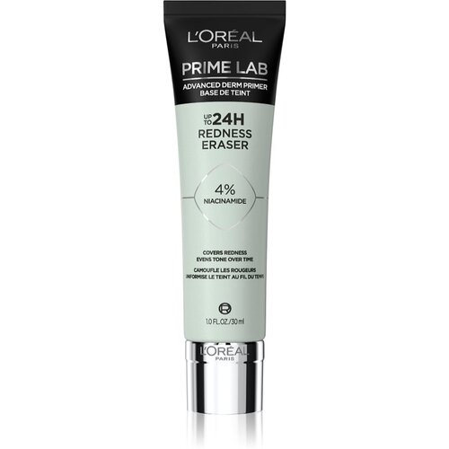 L&amp;acute;Or&amp;eacute;al Paris Prime Lab 24H Redness Eraser primer protiv crvenila lica 30 ml Slike