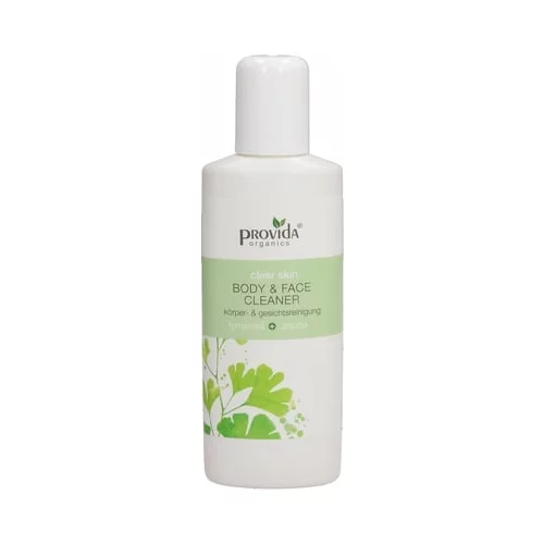 Provida Organics clear skin body & face gel za čišćenje