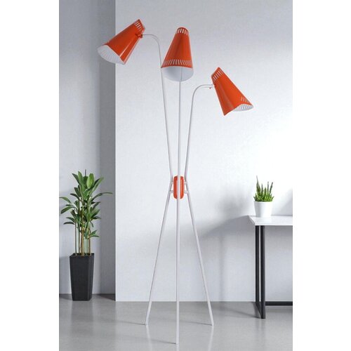 Opviq podna lampa 8945-4, bela Slike
