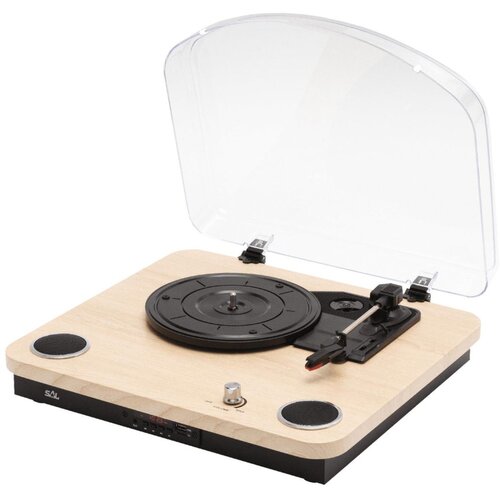 Sal Retro gramofon drvo + BT bežični zvučnik, 4in1, FM, MP3, AUX – RRT 12B Cijene