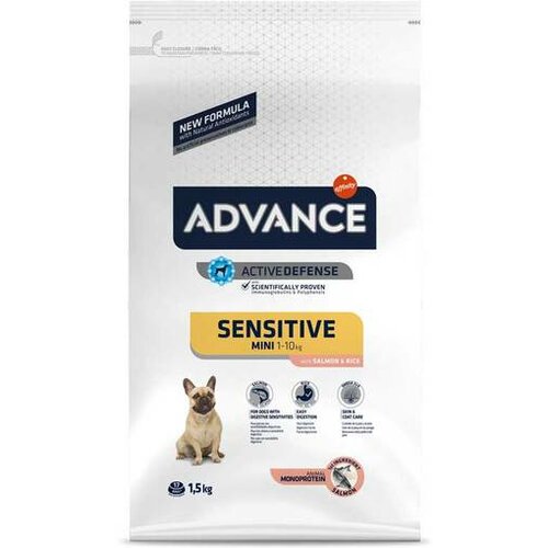 Advance Hrana za pse Dog Adult Mini Sensitive 1.5kg Slike