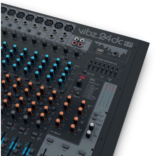 Ld Systems VIBZ 24 DC - 24 kanalna me&amp;scaron;alna miza z DFX efekti in kompresorji - - Audio-Kondric Slike