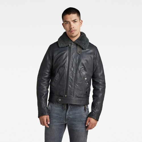 G-star Jacket - Leather jkt grey Cijene