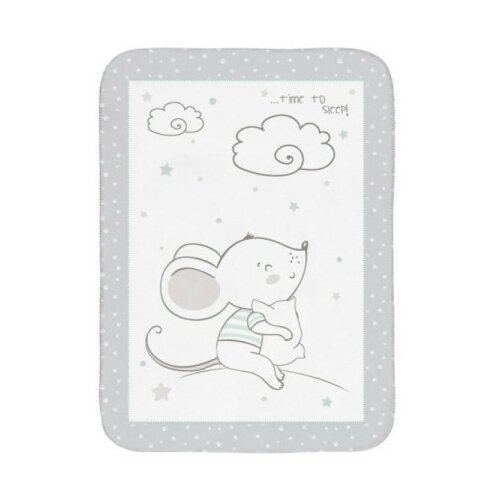 Kikka Boo Super soft baby ćebence 80x110 Joyful Mice ( KKB21129 ) Slike