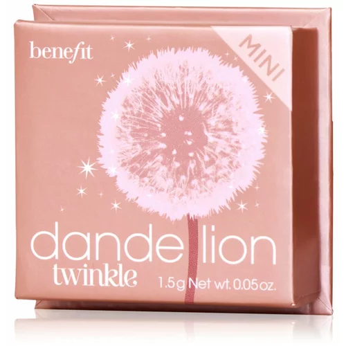 Benefit Dandelion Twinkle osvetljevalec v prahu 1,5 g odtenek Soft Nude-Pink
