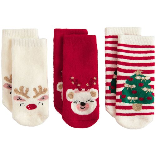 Cool club nogavice 3 kosi CHG3103249-00 D večbarvno 19/21 Slike