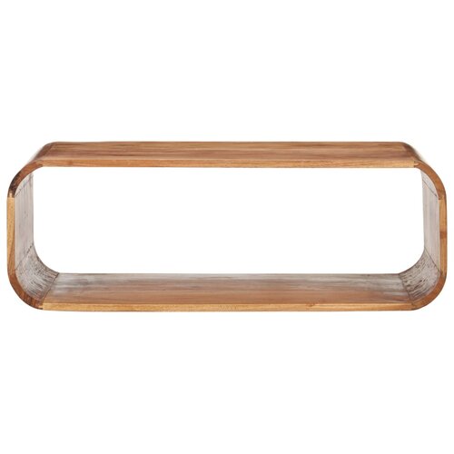  Stolić za kavu 90 x 50 x 30 cm od masivnog bagremovog drva Slike