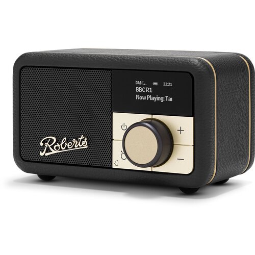 ROBERTS RADIO Revival Petite 2 Črna Mini Radio DAB+/FM v črni barvi, Bluetooth Audio Streaming Cene