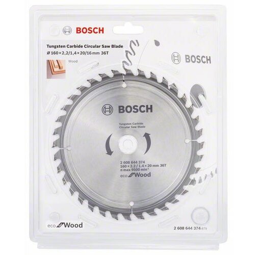 Bosch LIST KRUŽNE PILE 160X2,2/1,4X20/16 MM 36Z ECO Cijene