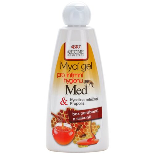 Bione Cosmetics Honey + Q10 gel za intimno higieno z matičnim mlečkom 260 ml Slike