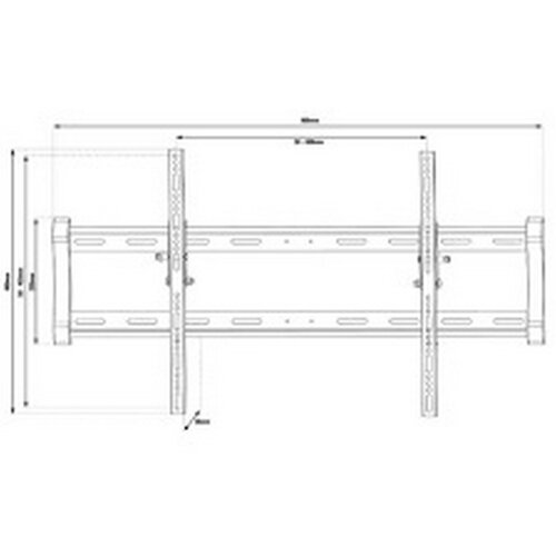 Vivanco TV Halterung Neigbar 85&amp;quot; VIVANCO 37976 bis 85&amp;quot; Fest Slike