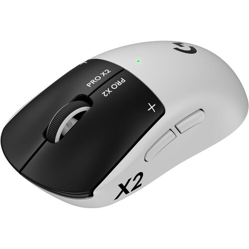 Logitech G Pro X2 Superstrike Lightspeed brezžična igralna mi&amp;scaron;ka bele barve Slike