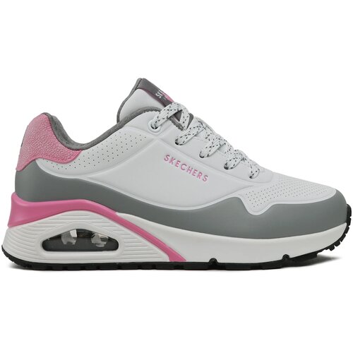 Skechers ženske patike Uno-Pop color fun, Belo-sive Cene
