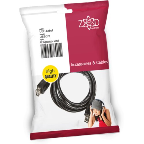 Zed Electronic USB 3.0 produžni kabl, dužina 3.0 metra &ndash; USBC/3 Cijene