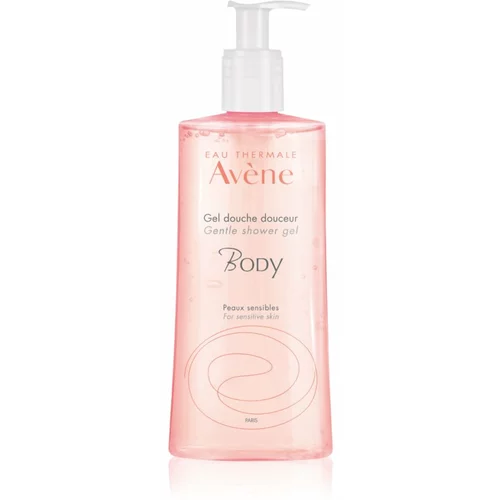 Avene Body Gentle nežen gel za prhanje za občutljivo kožo 500 ml za ženske