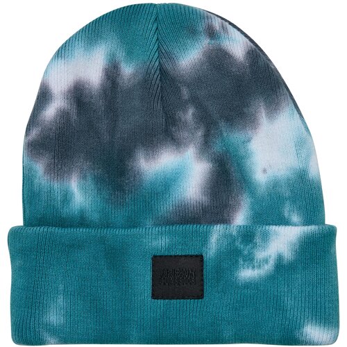 Urban Classics Accessoires Tie Dye Beanie Kids grey/teal Slike