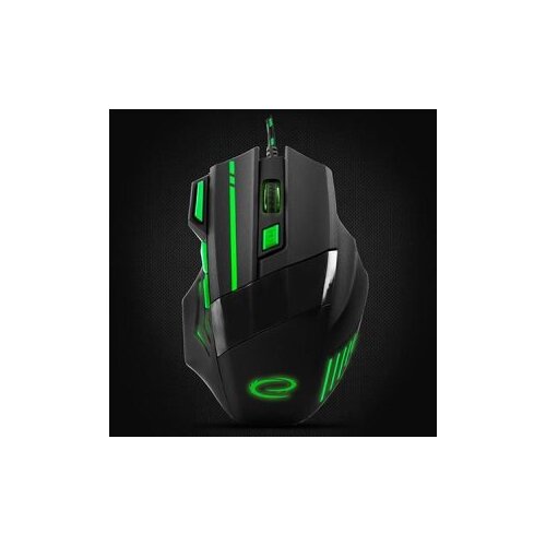  Mi&scaron; ESPERANZA GAMING WOLF 7D MX201, green, 2400dpi, double-click, ergonomic, EGM201G Cijene