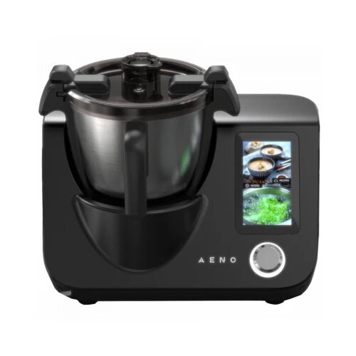 Aeno Smart Cooking Robot CR1S: bowl 3.5 L, 8 automatic program, 12 speeds, 1000 W (Heating Power), 600 W (Motor Power), Temperature range: 37-130°C, Built-in Kitchen Scale Cene