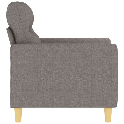  Fotelja smeđesiva 60 cm od tkanine Slike