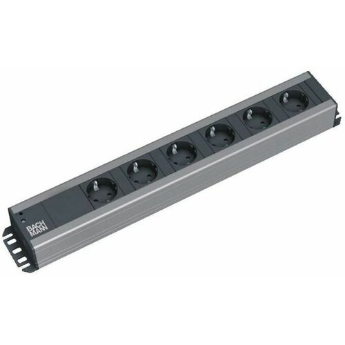 Bachmann Razdelilec 48cm 6x220V PVC 90&amp;deg; 2m 300.000 Slike