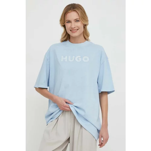 Hugo Bombažna kratka majica ženski