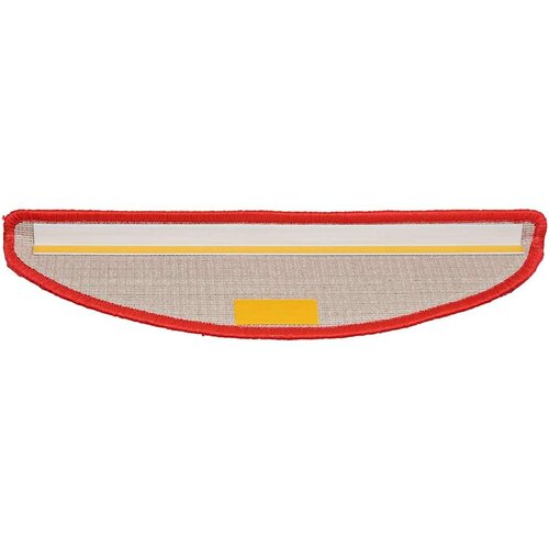  Otirači za stepenice 20 kom crveni 56x17x3 cm Slike