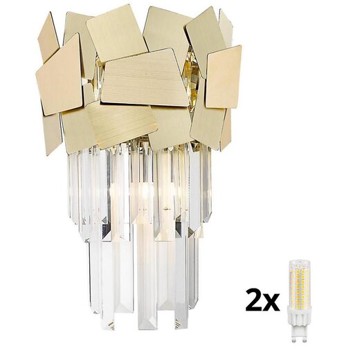  Brilagi - LED kristalno zidno svetlo MIRAGE 2xG9/42W/230V Cene