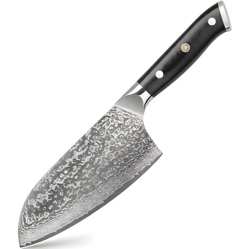  Damast kuhinjski nož KX-42116 - Butcher / Crni Slike