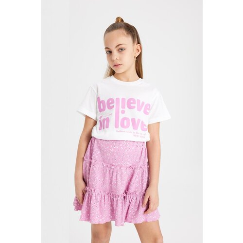 Defacto girls Printed Short Sleeve T-Shirt Slike