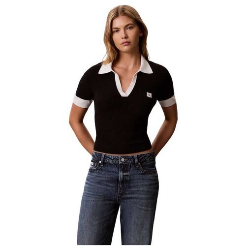 Calvin Klein pamučna ženska polo majica Cene