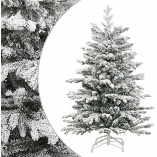 vidaXL Umetna novoletna jelka s snegom 210 cm, (20887676) Cene