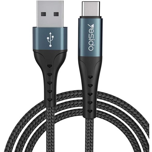 Yesido podatkovni kabel (CA-62) - USB na Type-C, 3A, 1,2 m - crni Cijene