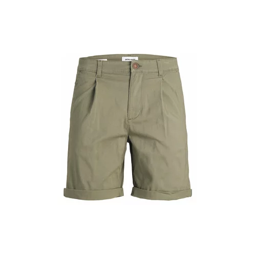 Jack & Jones Kratke hlače iz tkanine 12215513 Zelena Regular Fit