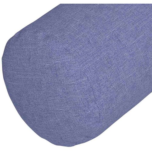 VidaXL valjkasti jastučići 2 pcs traper plava &amp;Oslash; 25 x 70 cm tkanina Slike