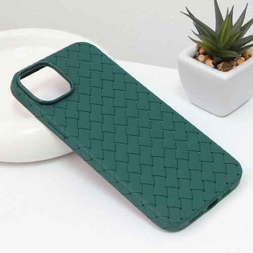  torbica weave case za iphone 14 plus 6.7 zelena Cene