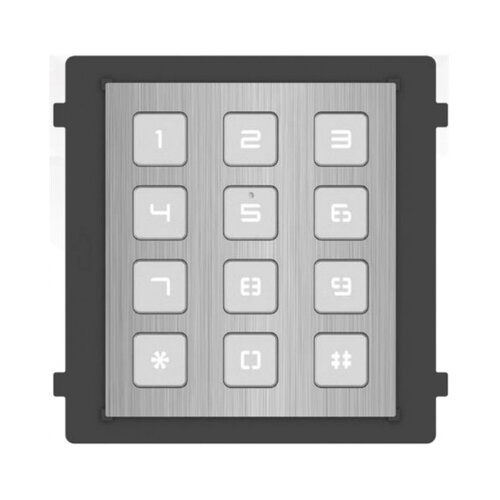Hikvision čelični modul tastature za interfon ds-kd-kp/steel Cene