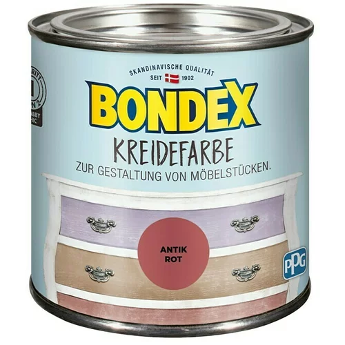 BONDEX Boja na bazi krede (Antikno crvena, 500 ml)