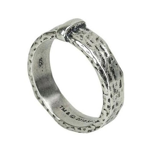 The Noble Collection prsten - Claires Wedding Ring Sterling Silver Outlander Slike