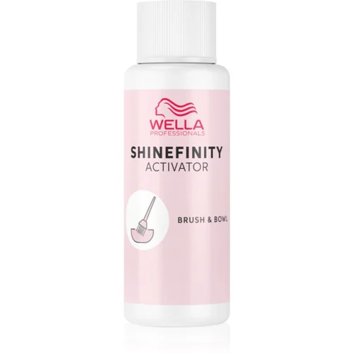 Wella Professionals Shinefinity Activator razvijalec barve za blond lase 60 ml