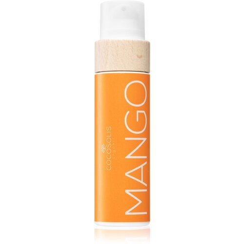 Cocosolis MANGO njegujuće ulje za sunčanje bez za&amp;scaron;titnog faktora s mirisom Mango 110 ml Slike