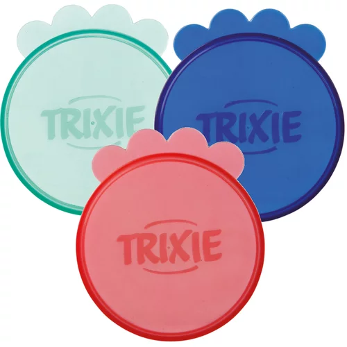 Trixie Whiskas 1+ konzerve 24 x 400 g - Odgovarajući poklopac za konzervu (set od 3 komada, Ø 7,5 cm)