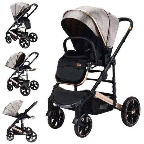 Baby Bear Origin kolica za bebe (U8) megamove - mocha Cene