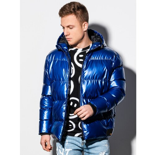 Ombre Muška jakna C463 plava | svijetlo plavo Slike