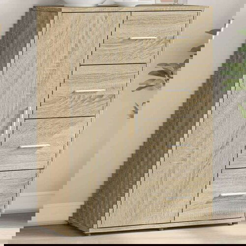 vidaXL Komoda sonoma hrast 60x31x84 cm inženirski les Cene