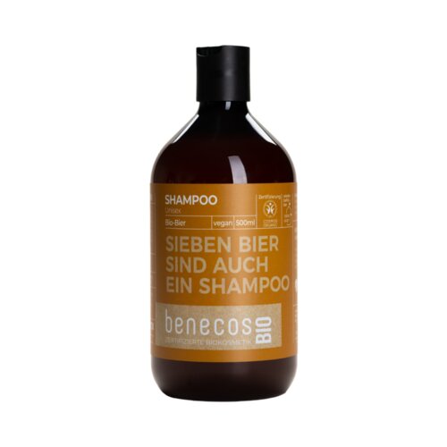 Benecos benecosBIO Unisex &amp;scaron;ampon &amp;quot;Sieben Bier sind auch ein Shampoo&amp;quot; - 500 ml Slike